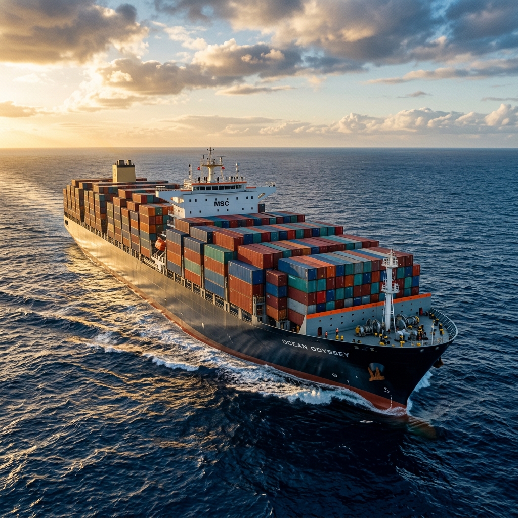 PrimeRoute Ocean Container Vessel